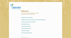 Desktop Screenshot of liberatorsupport.com